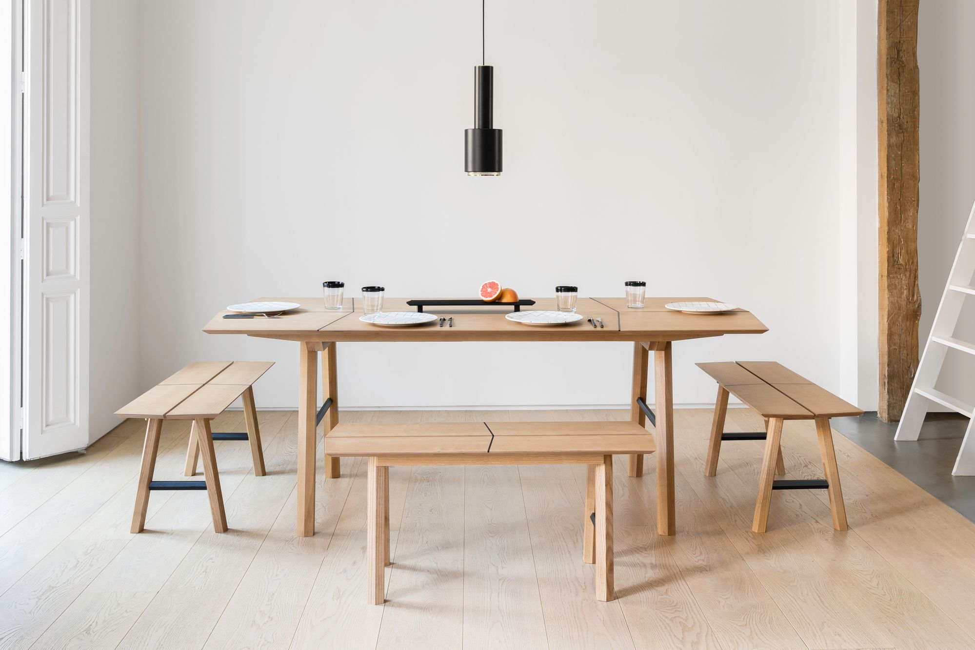 Прямоугольный стол из ясеня Woodendot Savia ARCH-00105071 - Вид №2