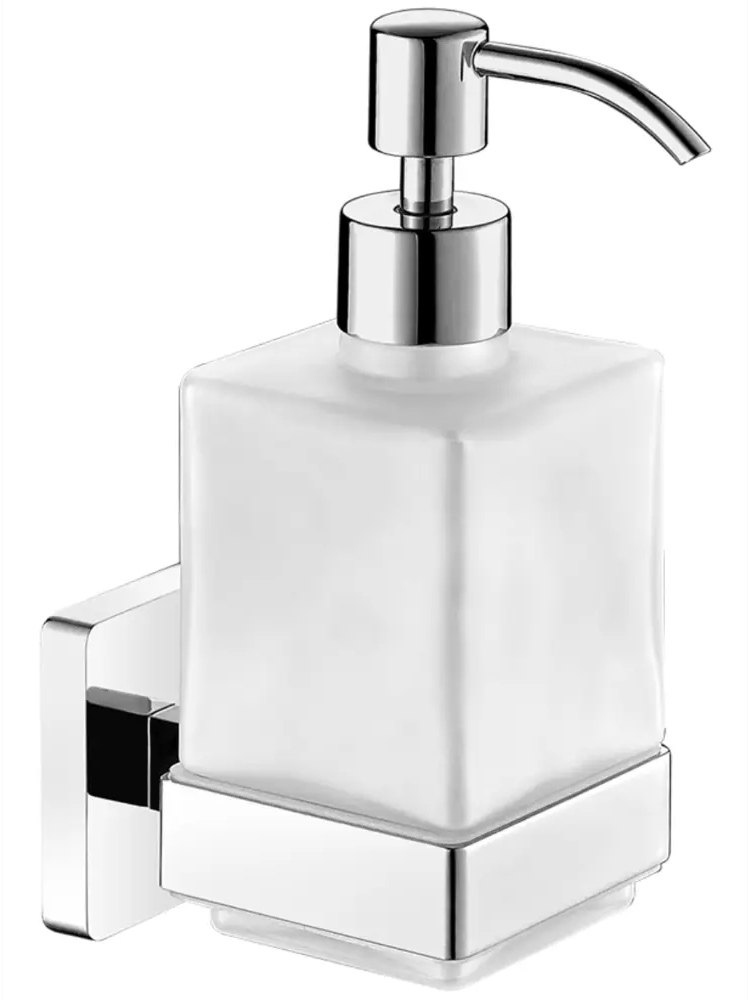 91620266 Дозатор для жидкого мыла Altrobagno AltroBagnoQuadro080403Cr цвет серый STLM-0988282
