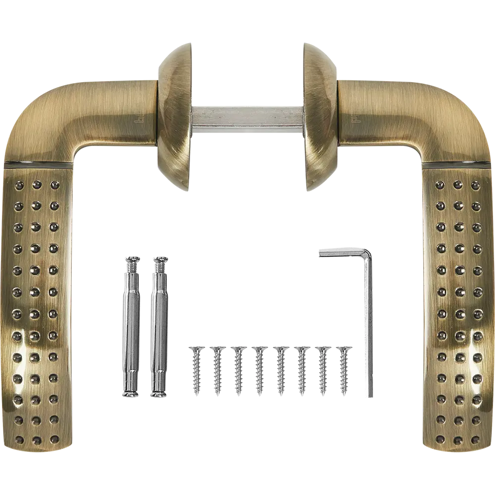 Дверные ручки PUNTO Logica для межкомнатных дверей в бронзовом исполнении 85202952 STLM-0059834 - Вид №1