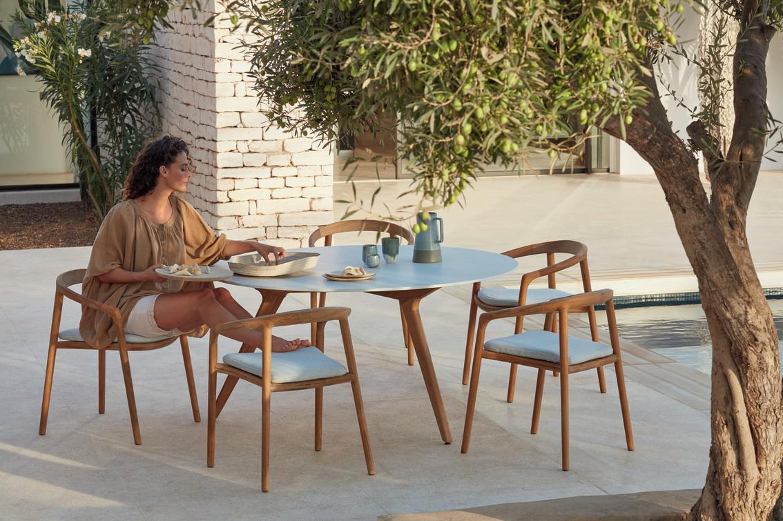 Кресло teak nero Manutti Solid MNST02 - Вид №21