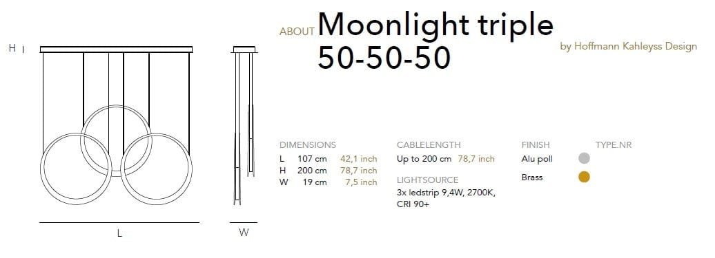 Алюминиевый светодиодный подвесной светильник Quasar Moonlight ARCH-00017659 - Вид №24