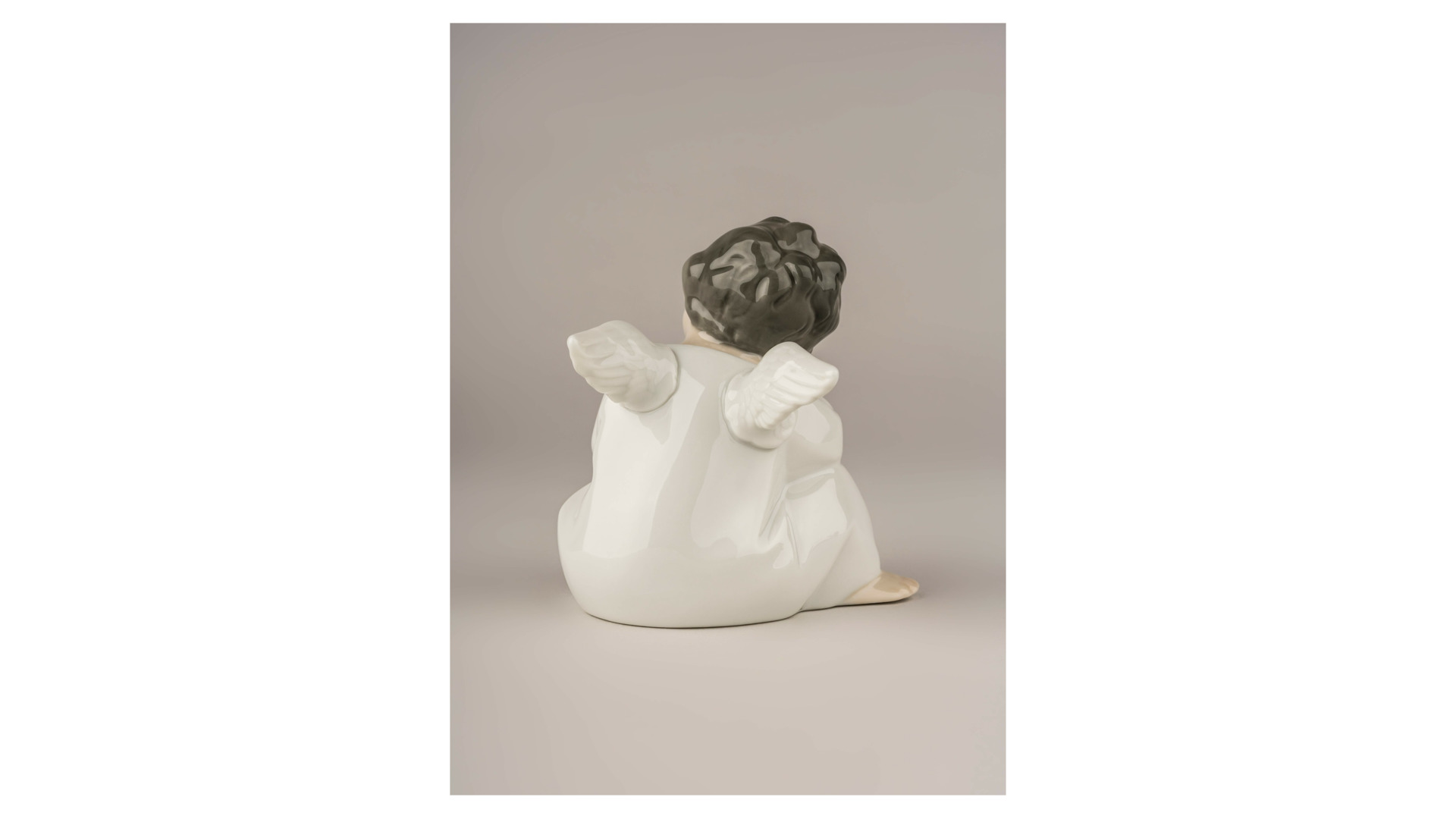 10668959 LLADRO Фигурка Lladro "Задумчивый ангел" 10x10см Фарфор Lladró  - Вид №2