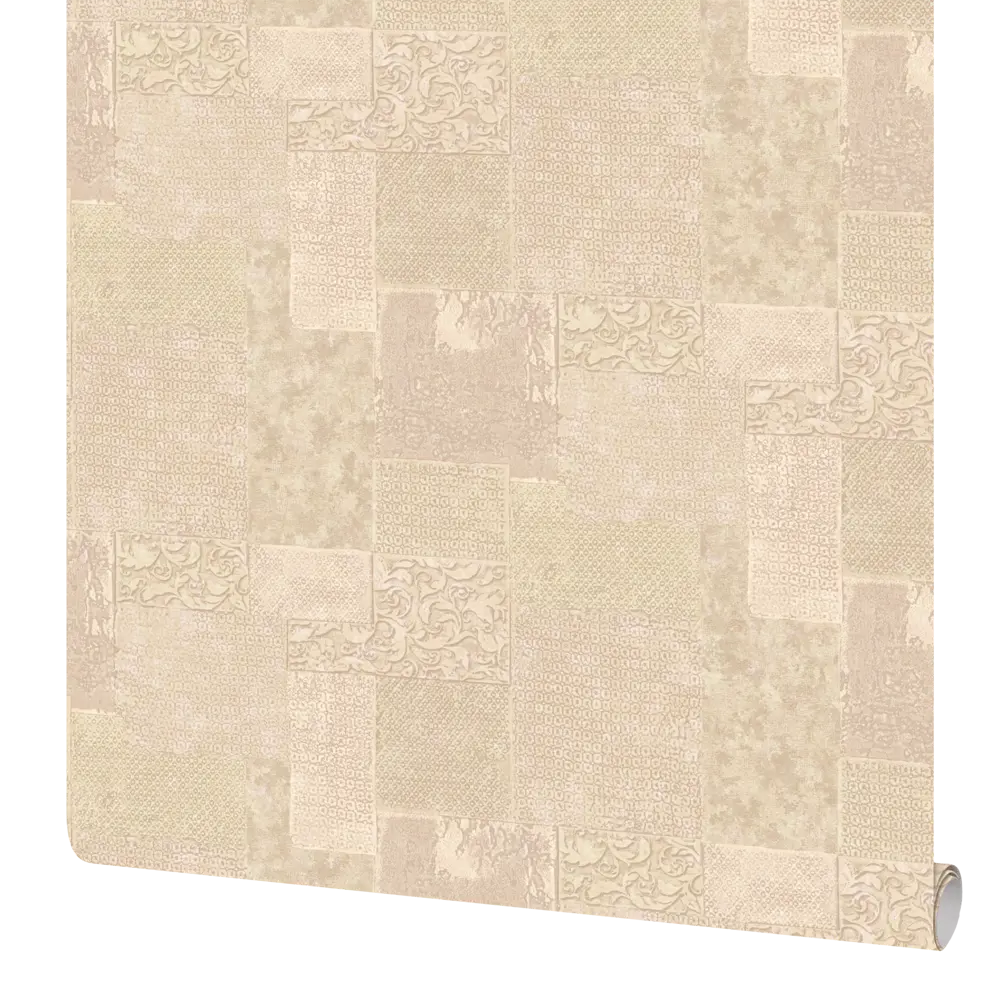 Обои флизелиновые Аспект Граттаж бежевые 1.06 м 70219-28 АСПЕКТ РУ STLM-2152730