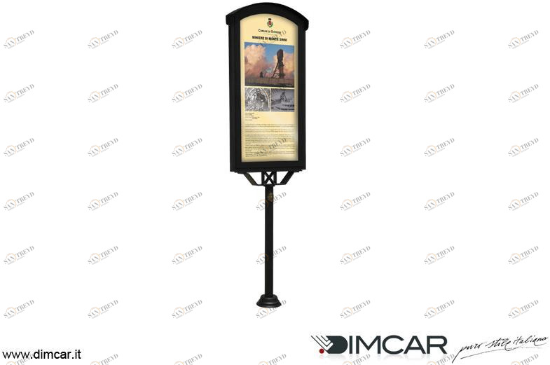 DIMCAR Самонесущая доска объявлений из оцинкованной стали Elite sun-id-1497068