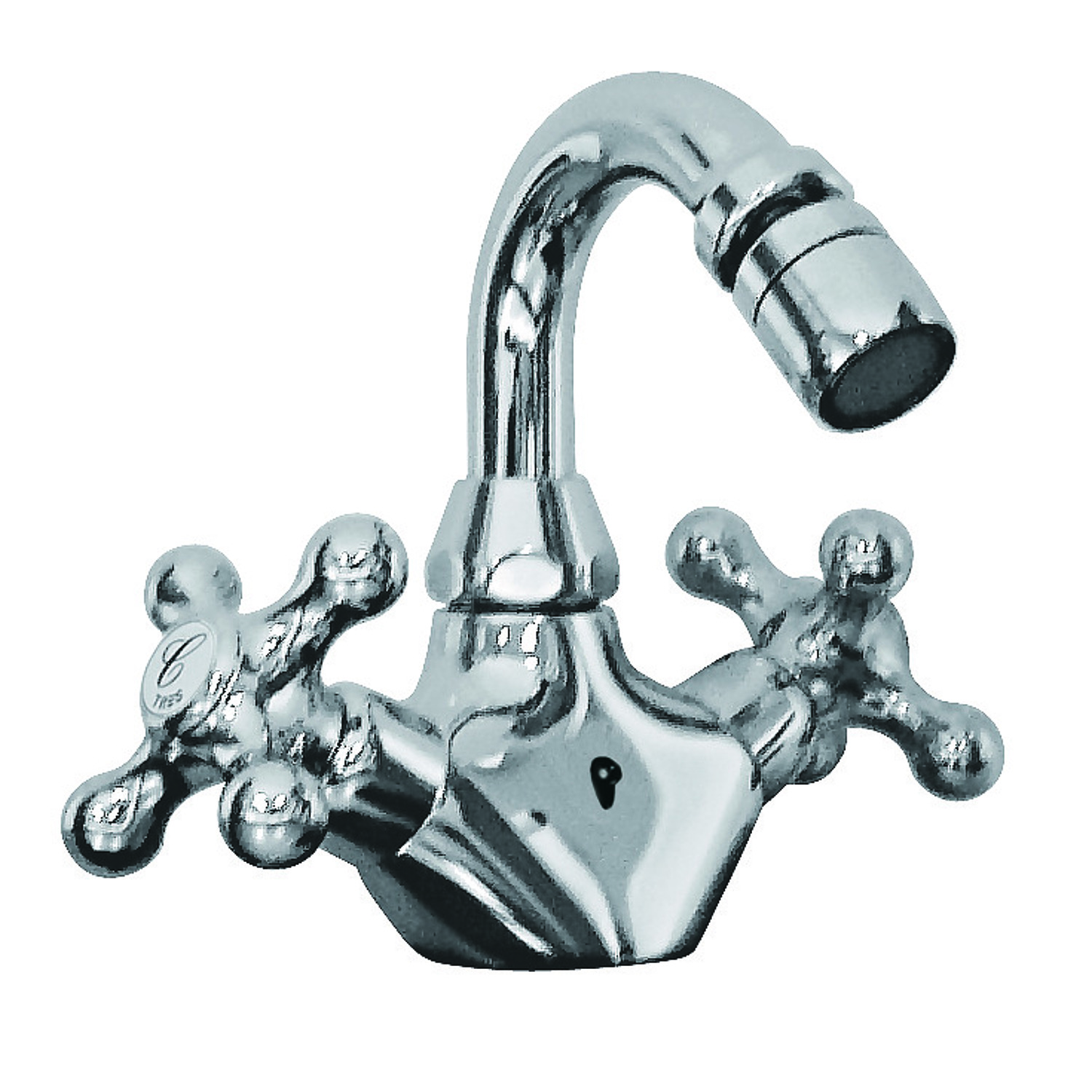 Смеситель для биде CLASIC-TRES с одним отверстием-132124 TRES 