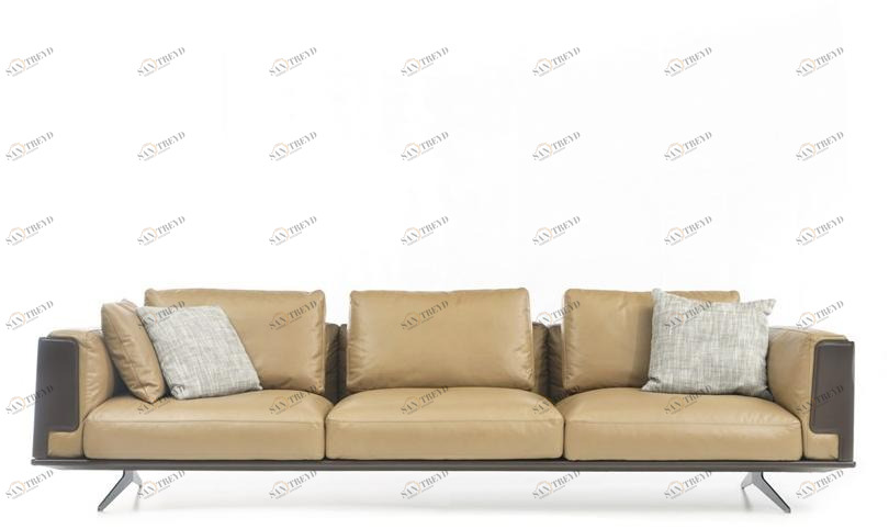 ENNE 3-х местный кожаный диван Imperious sun-id-1417921