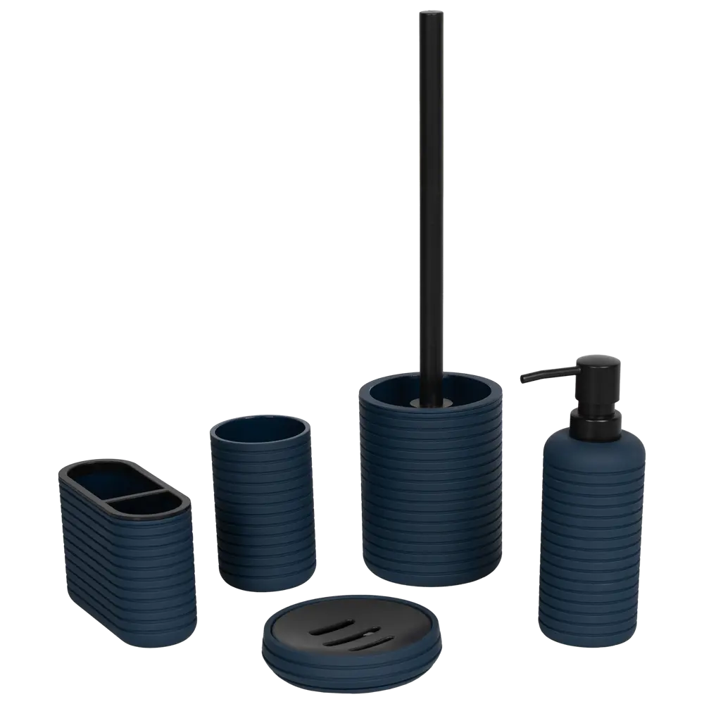 Мыльница Swensa Lago — синий акцент для современной ванной 89380205 STLM-1564383 - Вид №1