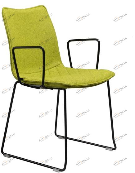 AP Factor Тканевый стул на санках с подлокотниками sun-id-1472030