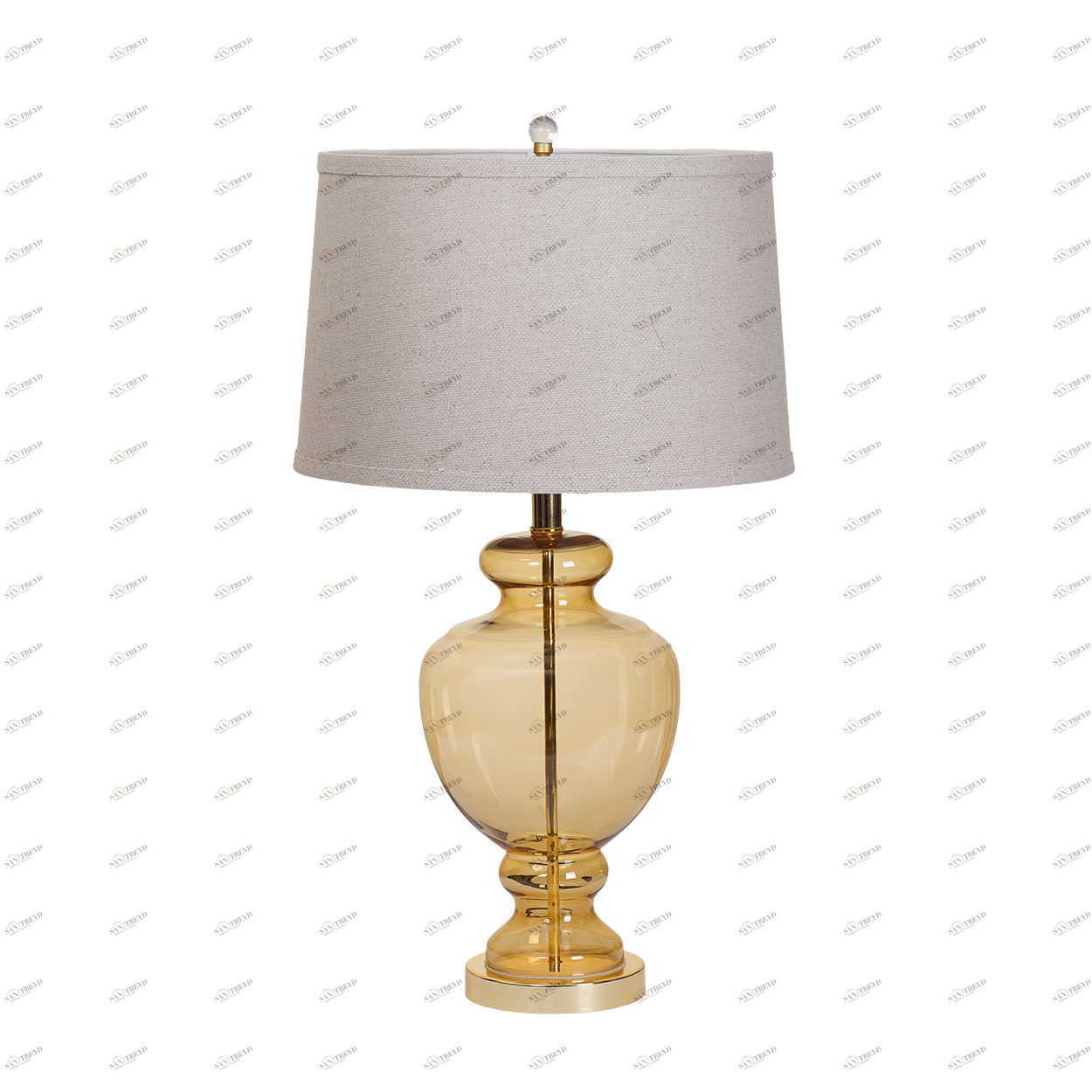 Лампа настольная Shea AQ-G1B GARDA DECOR ВАЗА 033818 Белый;золото 