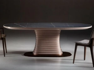 Prestige Овальный стол для гостиной эвкалипта