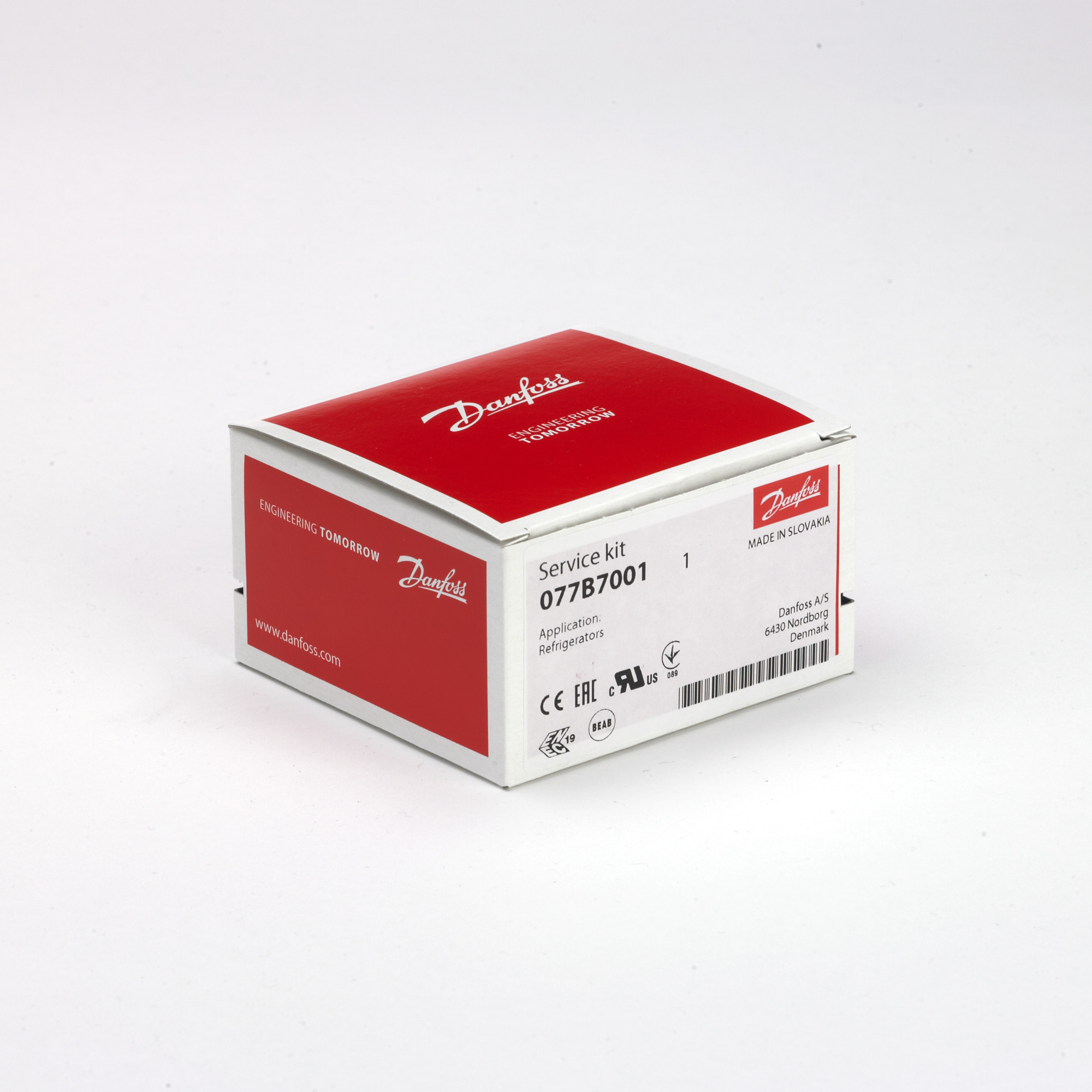 Danfoss Сервисные термостаты бытового и торгового применения 077B SERVICE THERMOSTAT NO. 1 077B7001  - Вид №4