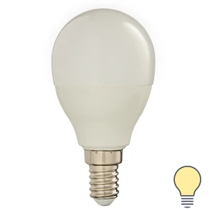 Лампа умная светодиодная Osram Smart Plus E14 220-240 В 5 Вт шар малый матовая 470 лм теплый белый свет 89143923 STLM-2002272