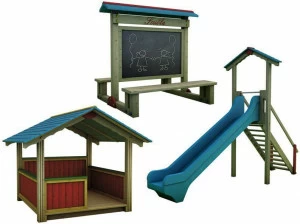INDUSTRIA LEGNAMI TIRANO Деревянные детские площадки