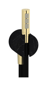 Дуплекс Marmo, черный мрамор WE ARE IB sh043ii Pale Gold Shower