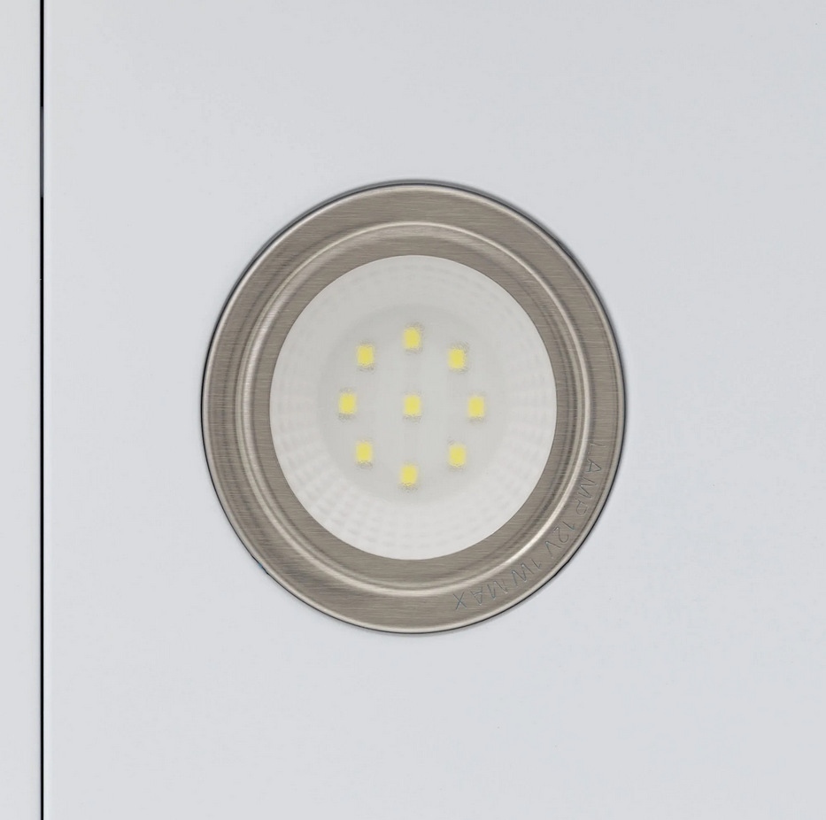 9195718 Вытяжка наклонная KRONA KRISTEN A 600 S белый/серебристый KRONA1 STDN-0016257 - Вид №2