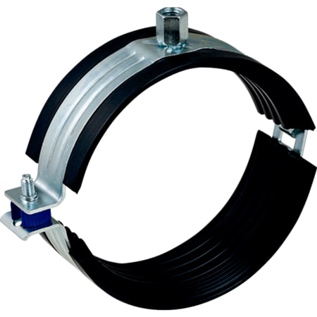 393.699.26.1 Хомут для трубы изолированный Geberit, с резьбовой муфтой M10/M12 Geberit 