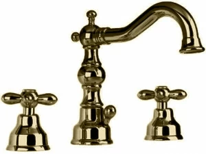 Смеситель MIGLIORE Princeton Plus ML.PRP-8012.BR для раковины - бронза, на 3 отверстия