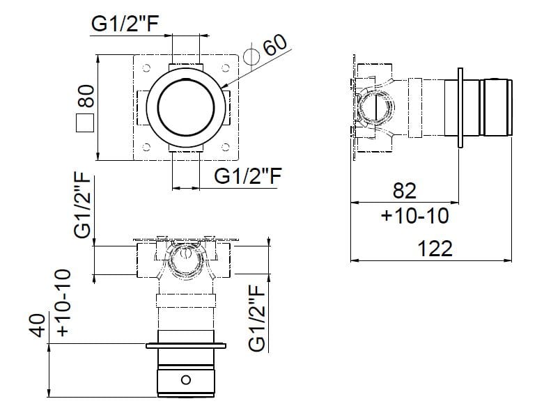 Трехходовой переключатель CARIMALI Race ARCH-00043183 - Вид №2