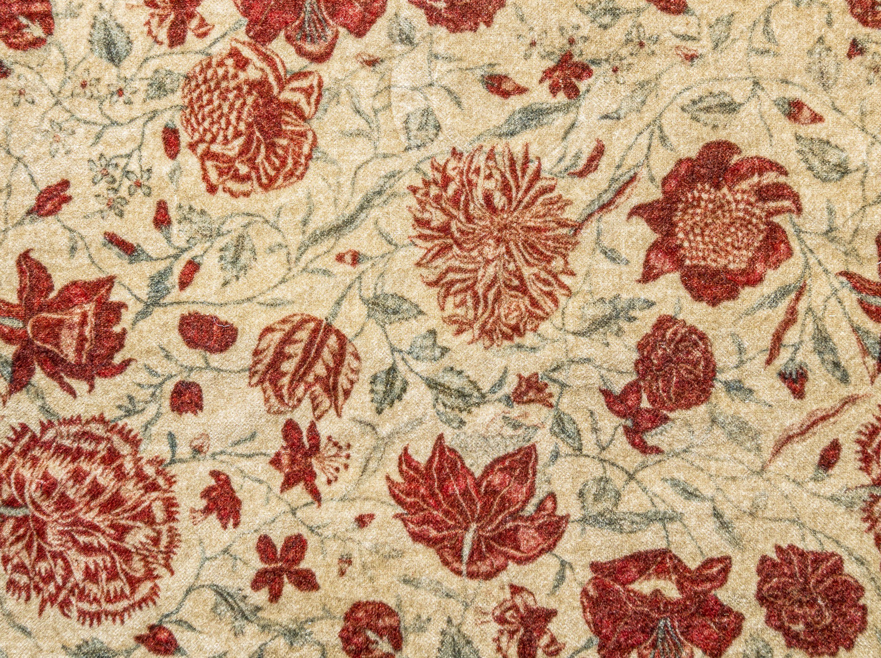 Хлопчатобумажная и льняная ткань с цветочным рисунком The House of Lyria FOSTER ARCH-00049851 - Вид №1