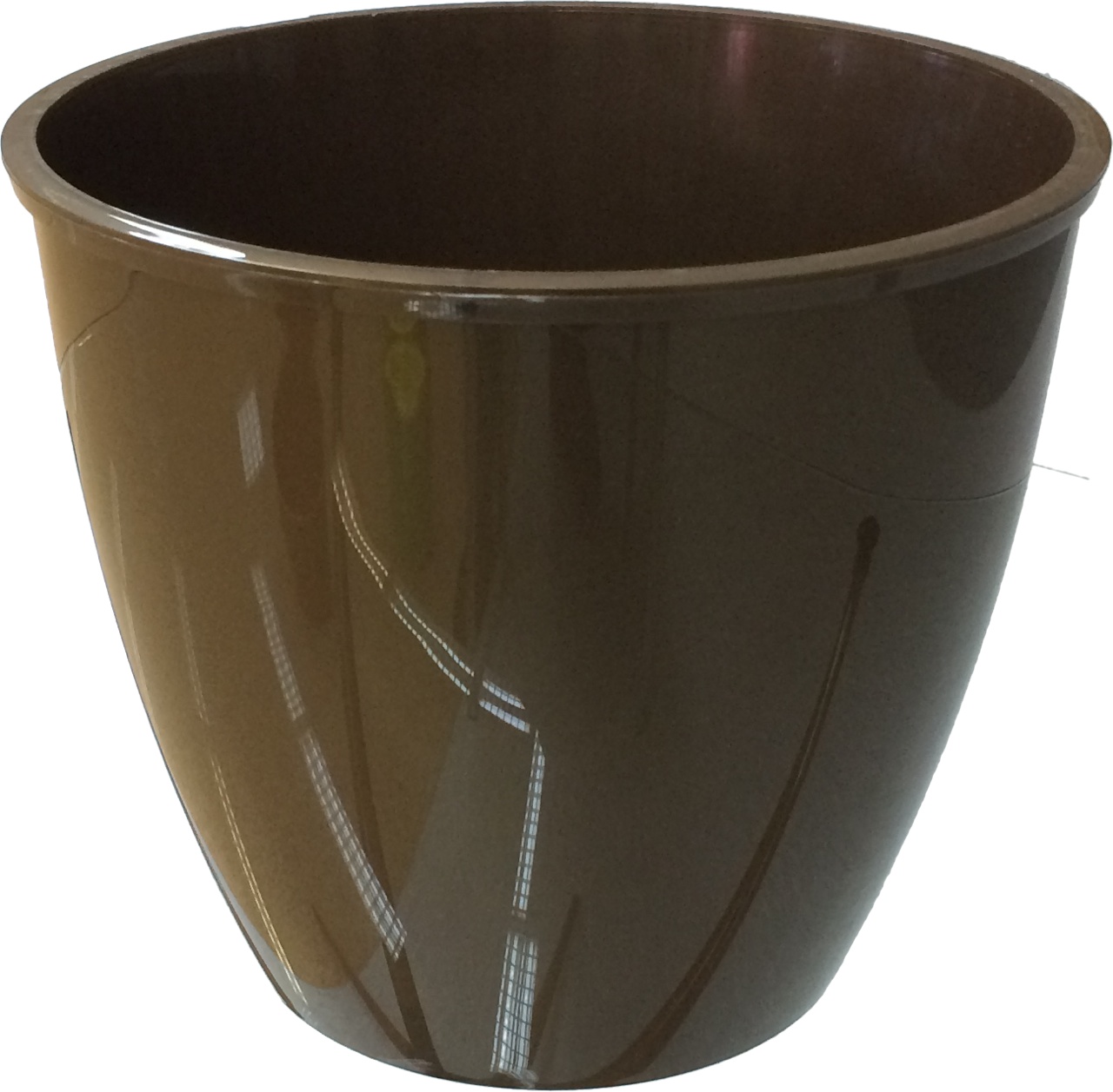 120-10 Горшок д. цветов Les Couleurs_6,5л(3,8л) Бронза кор. Цветочная коллекция 