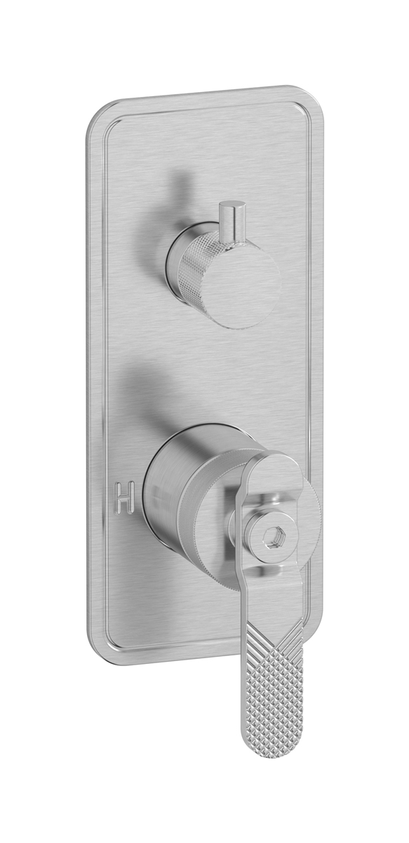 Встроенный смеситель для душа с двухходовым дивертером WE ARE IB b2310ss Brushed Nickel Bold