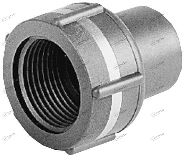SANIT 227382080300032 Переход гнездо ниппель, ABS с коническим BSP женщина 