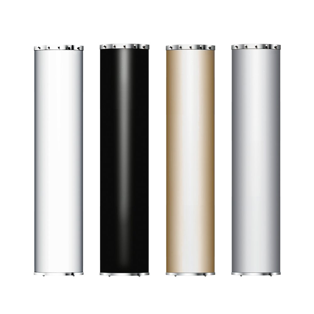 PAX 22-3527 Полотенцесушитель электрический Velvet 1430 белый глянцевый, светодиодная полоса  - Вид №1