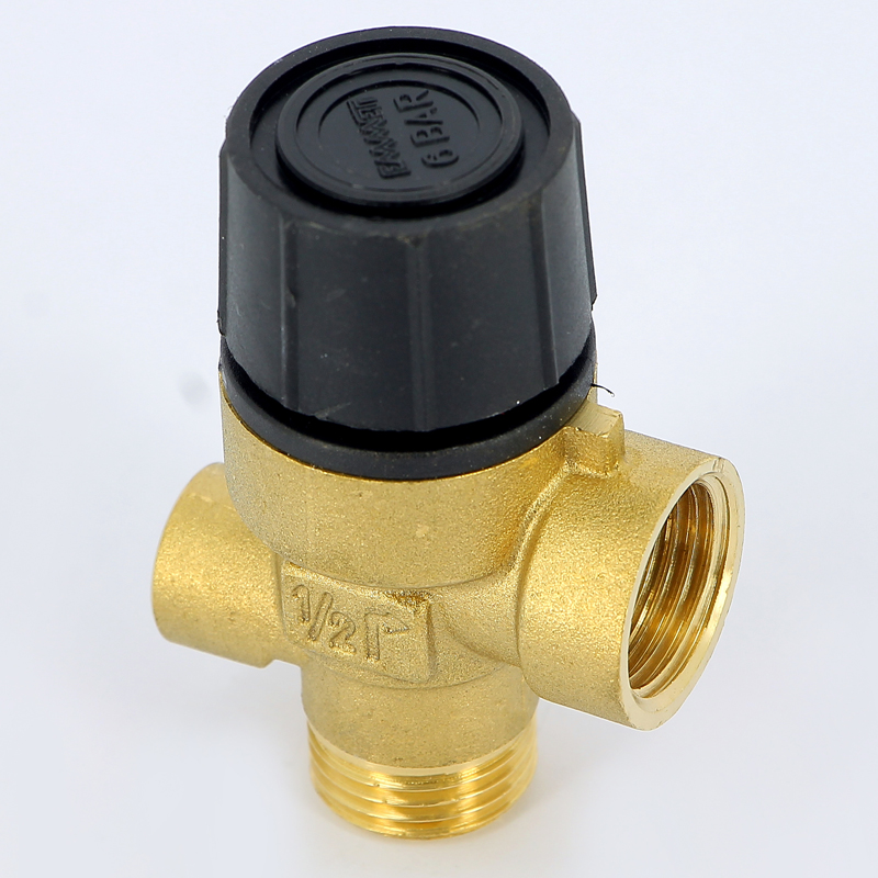 Клапан предохранительный ВВ с отверстием для манометра 1/4" EMMETI 1/2" 6 бар 00206082 - Вид №3