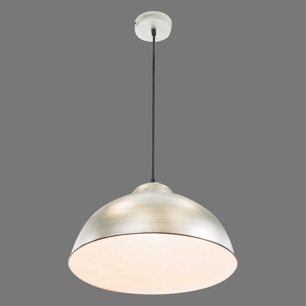 Подвесной светильник Eglo Truro-2 1хE27x60 Вт серебро/патина STLM-2083553 - Вид №1