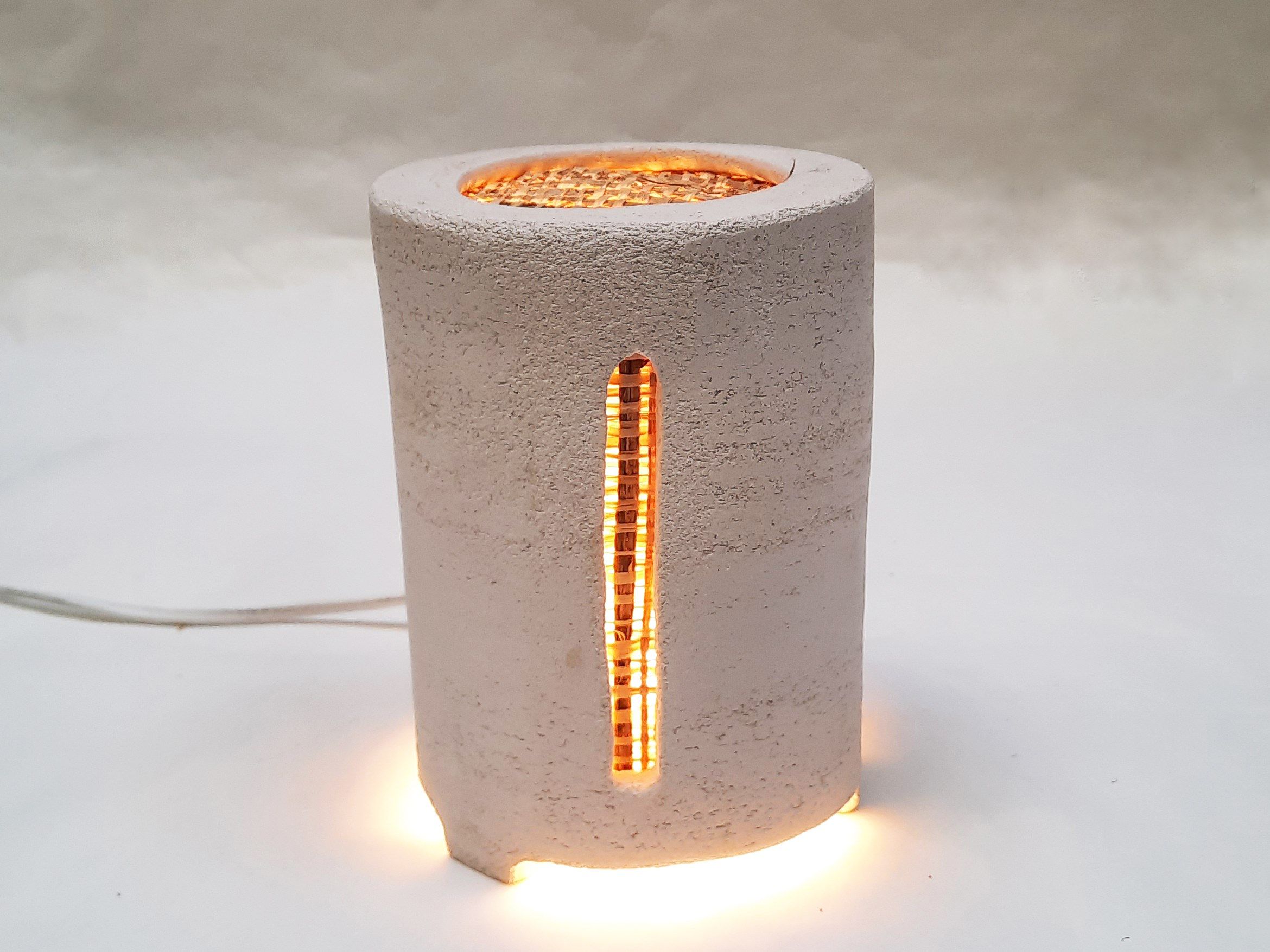 Керамическая настольная лампа ручной работы ICI ET LÀ керамическое освещение ARCH-00069491 - Вид №1