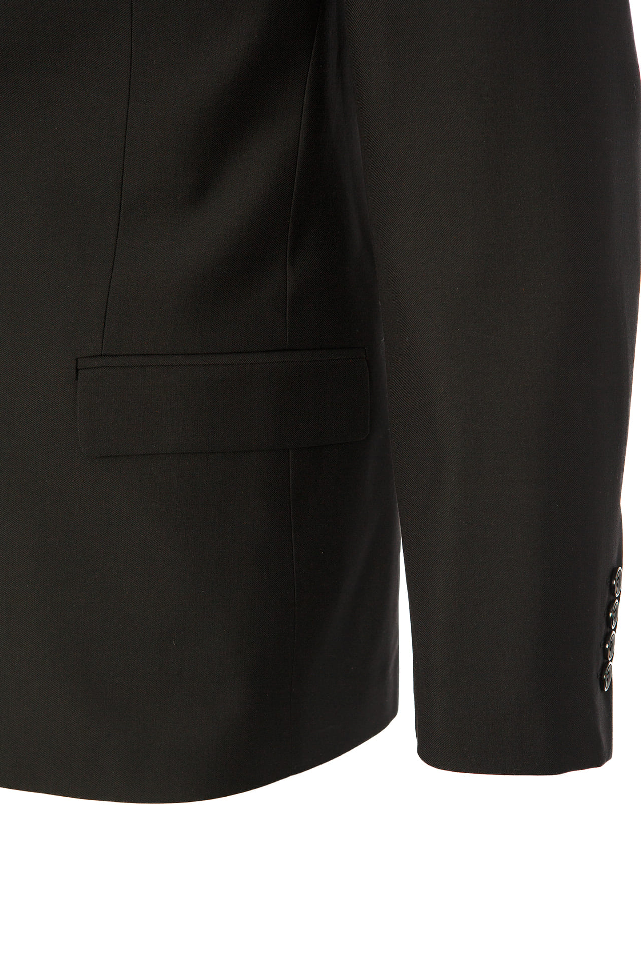 69711 Пиджак мужской slim fit  black El-Risto  Одежда для охранных структур  размер 48/176  - Вид №3