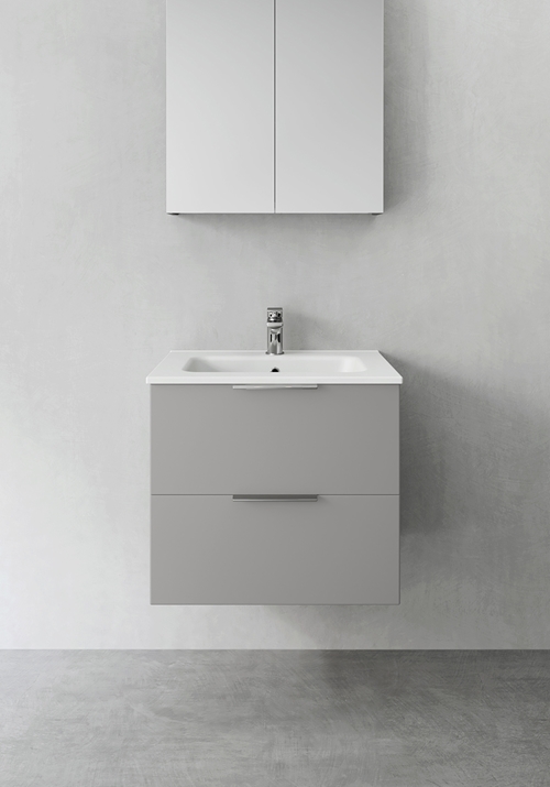 1390203 Шкаф Для Умывальника Форма Серый 600 Hafa Серый 