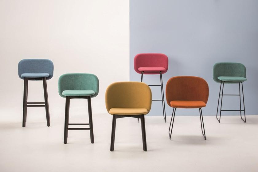 CHAIRS & MORE Стул с обивкой из саночной ткани с подставкой для ног Chips sun-id-1432291 - Вид №6