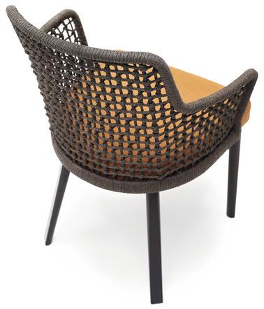 Varaschin Садовое кресло из веревки с подлокотниками Emma 236p1 - Вид №3