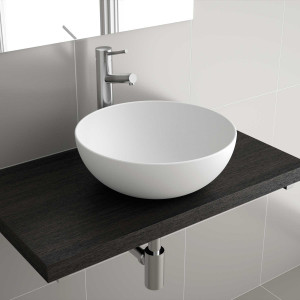 26536 SALGAR Раковина BOL SOLID SURFACE d 390 x 140 мм