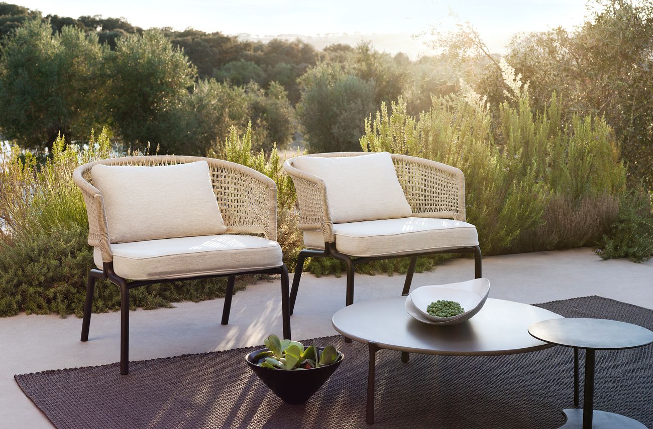 Веревочный садовый стул с подлокотниками TRIBÙ CTR ARCH-00102241 - Вид №6