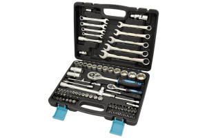 15857038 Набор инструмента 82 предмета 1/2" 1/4"DR, CrV AV-212082 AUTOVIRAZH