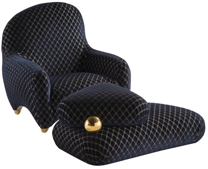 Roche Bobois Кресло из ткани с подлокотниками Christian lacroix maison sun-id-1386950 - Вид №5