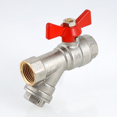 VT.293.N.04 Кран шаровой VALTEC COMBI со встроенным фильтром Valtec 1/2"  - Вид №12
