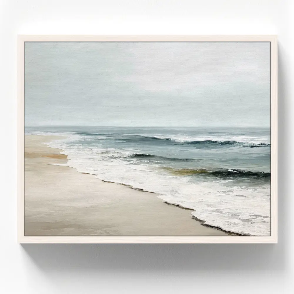 Картина в раме Морской прибой 40x50 см цвет разноцветный POSTERMARKET STLM-2138612