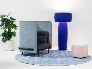 Ткань акустическая напольная лампа