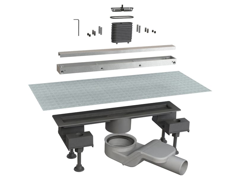 Алюминиевый слив для душа Bonomini Canalissima ARCH-00142546