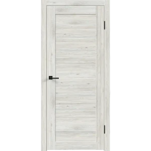 Комплект двери Тиволи глухая 60x200 см ПВХ цвет рустик серый с добором 100 мм