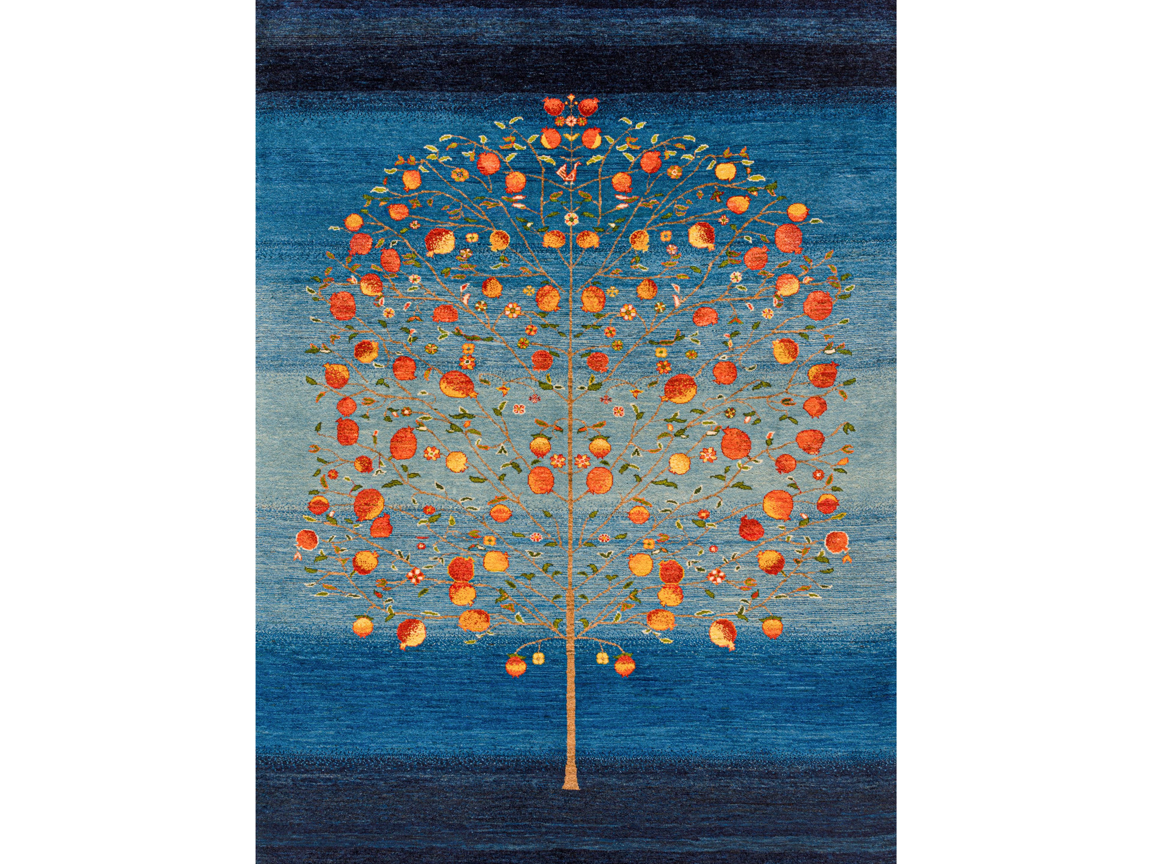 Прямоугольный шерстяной ковер на заказ Zollanvari Gabbehs Flora &amp ARCH-00097427 - Вид №1