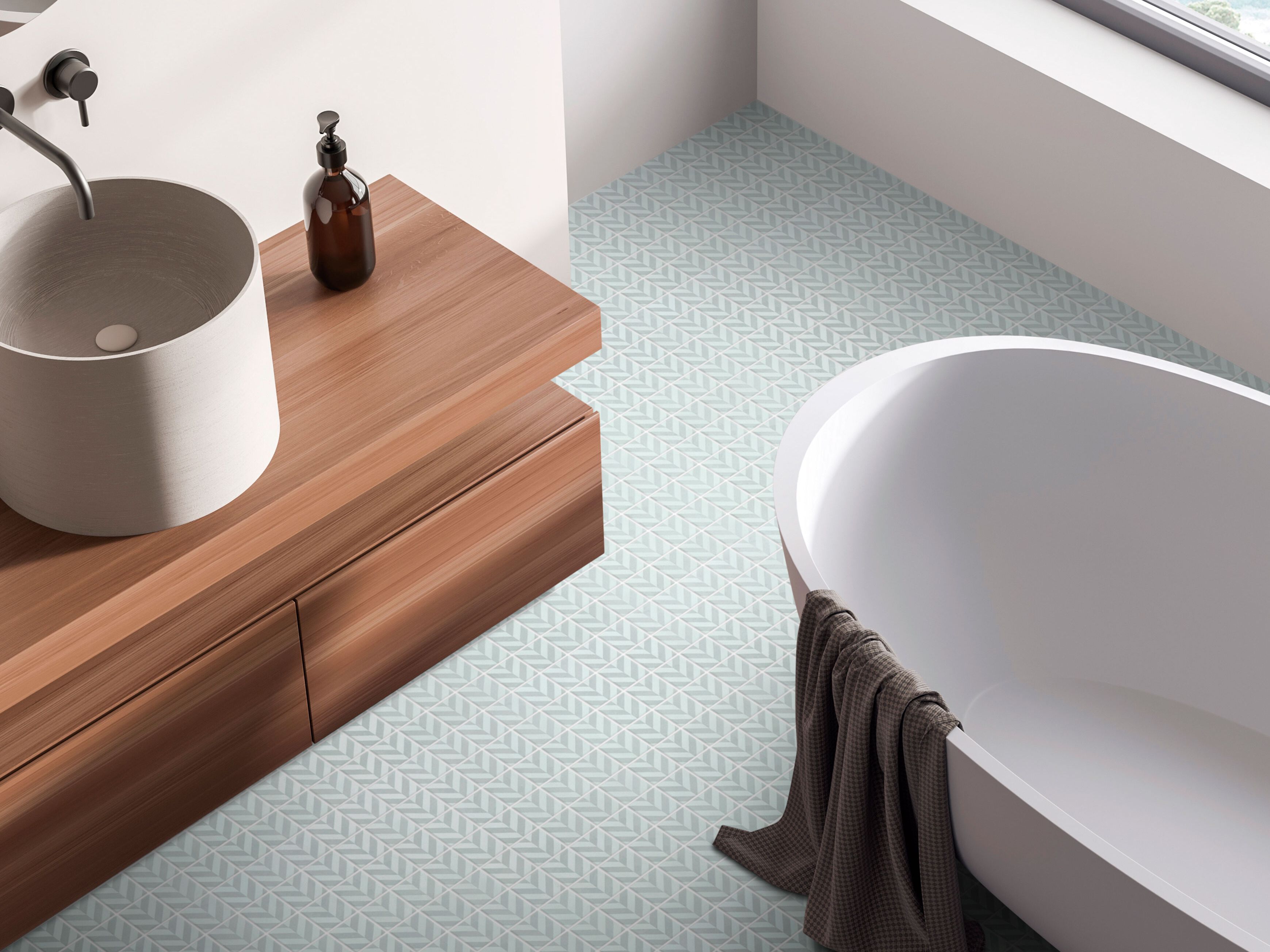 Стеклянная мозаика Onix Penta Chevron ARCH-00119023 - Вид №2