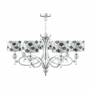 Подвесная люстра Lamp4you Eclectic M2-07-CR-LMP-Y-7 LAMP4YOU ДИЗАЙНЕРСКИЕ, ECLECTIC 138101 Серый
