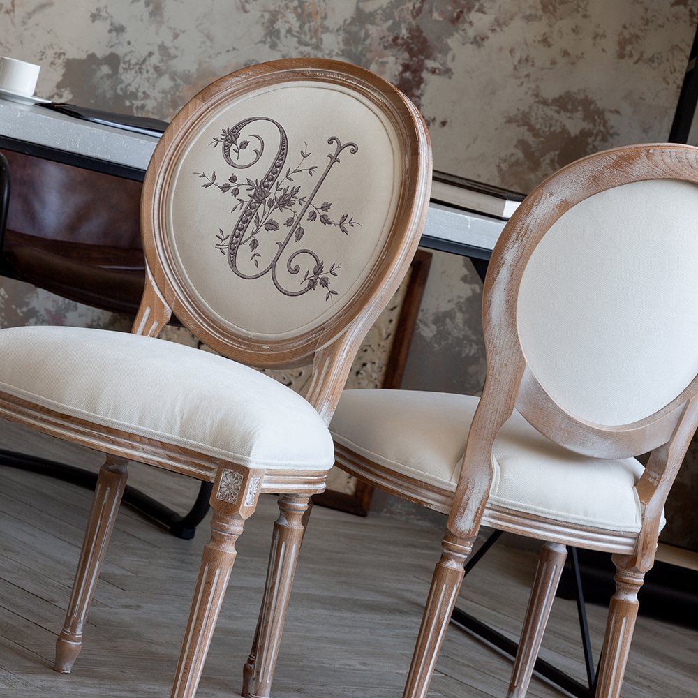 21080521 Стул «Монограмма буквы U» Object Desire Азбука мечты  - Вид №6