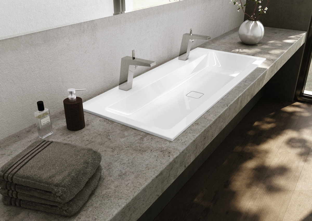 Умывальник KALDEWEI Сталь эмалированная 3081 445 теплый серый 10 30813319445 - Вид №5