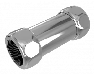 4620768880704  Соед.прям.г/г 1"х1" для п/с 730SCH1010 RAL 9016 матовый