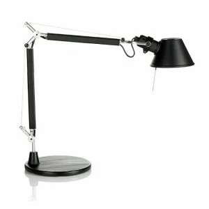 Настольная лампа 37х45см черная Tolomeo Micro A011830 ARTEMIDE  00-3883002 Коричневый;черный